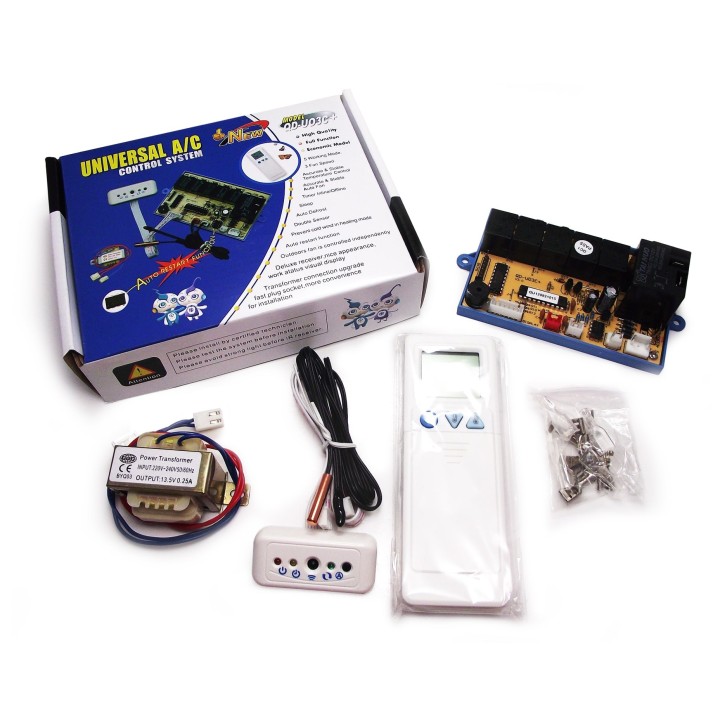 Κίτ πλακέκα κομπλέ 3 ταχύτητες αντικατάστασης κλιματιστικού  KLIMPL0001