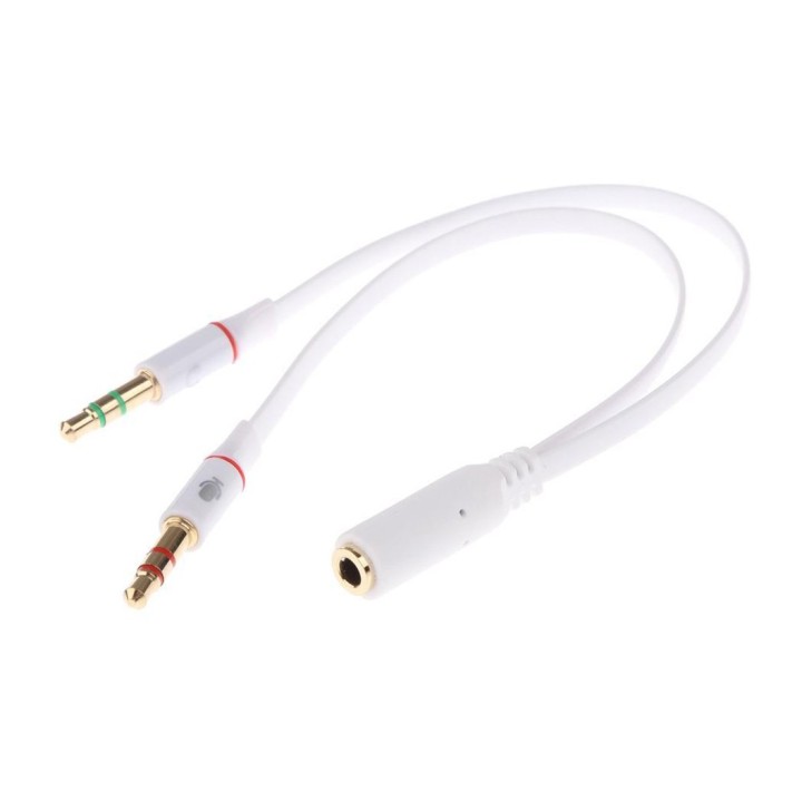 copy of Αντάπτορας ήχου από 2x 3.5mm αρσενικά σε 3.5mm θηλυκό