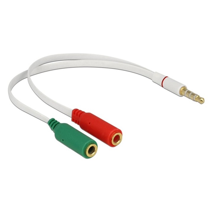 copy of Αντάπτορας ήχου από 2x 3.5mm αρσενικά σε 3.5mm θηλυκό