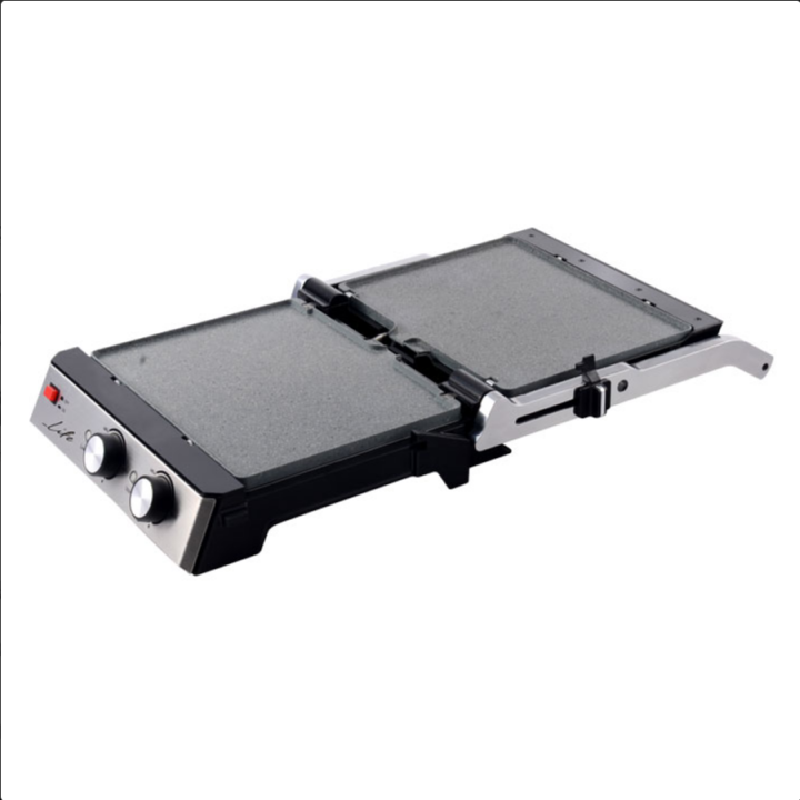 Ηλεκτρική γκριλιέρα με αποσπώμενες πλάκες με αντικολλητική επίστρωση μαρμάρου LIFE LIFE 221-0057