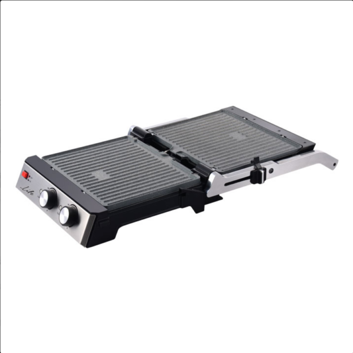 Ηλεκτρική γκριλιέρα με αποσπώμενες πλάκες με αντικολλητική επίστρωση μαρμάρου LIFE LIFE 221-0057