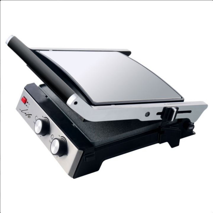 Ηλεκτρική γκριλιέρα με αποσπώμενες πλάκες με αντικολλητική επίστρωση μαρμάρου LIFE