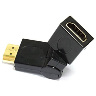 Αντάπτορας HDMI αρσενικό σε HDMI θηλυκό με περιστροφή 360 μοίρες