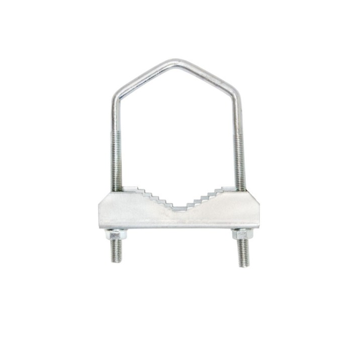 copy of Δαγκάνα ζίγκι διπλό ιστού κεραίας γαλβανιζέ Φ60x300mm