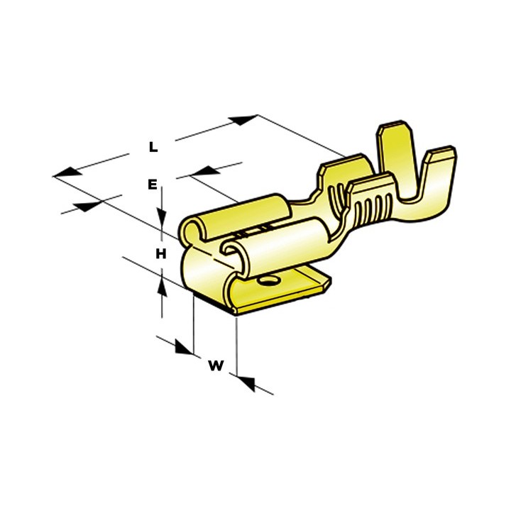 copy of Χάλκινος ακροδέκτης οπής χωρίς μόνωση Φ8.4mm ΓΕΝΙΚΗΣ ΧΡΗΣΗΣ