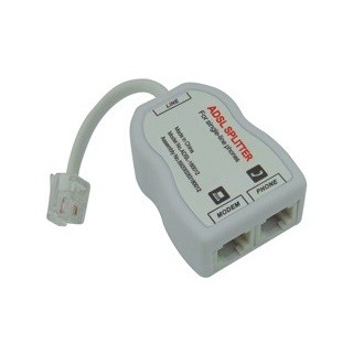 copy of Φίλτρο ADSL και splitter από μία τηλεφωνική γραμμή σε μία τηλεφωνική γραμμή και ένα modem (για γραμμές PSTN)