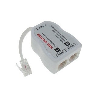 copy of Φίλτρο ADSL και splitter από μία τηλεφωνική γραμμή σε μία τηλεφωνική γραμμή και ένα modem (για γραμμές PSTN)