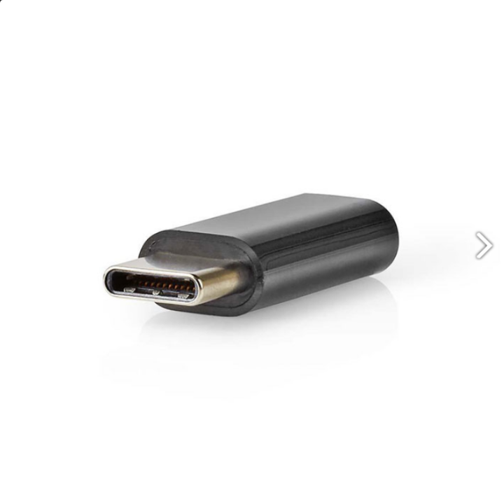 Αντάπτορας USB type C αρσενικό σε Micro USB B θηλυκό ΓΕΝΙΚΗΣ ΧΡΗΣΗΣ AUSB0011
