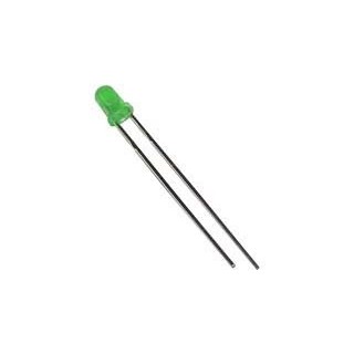 Λυχνία LED 3mm πράσινη 12mcd (T/P)