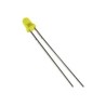 Λυχνία LED 3mm κίτρινο 9mcd (B/P) LED30002