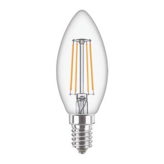 Λάμπα κερί LED Filament ND 4.3-40W 827 E14 B35 PHILIPS