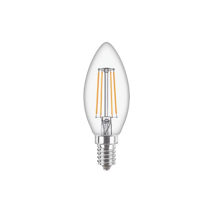 Λάμπα κερί LED Filament ND 4.3-40W 827 E14 B35 PHILIPS