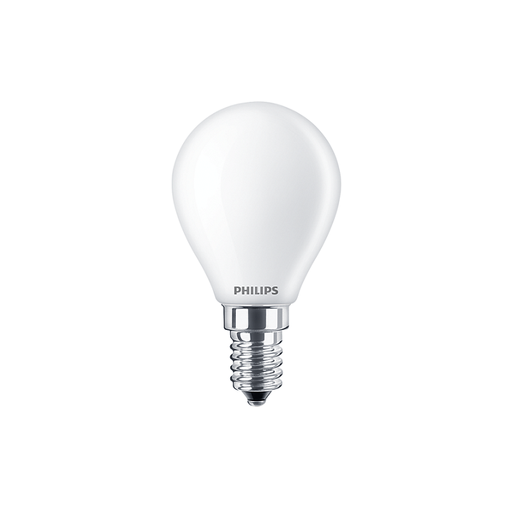 Λάμπα σφαιρική LED Filament ND 4.3-40W 827 E14 P45 PHILIPS PHILIPS LFILK0003