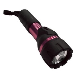 Φακός αδιάβροχος LED αλουμινίου μπαταρίας κόκκινος EUROLAMP EUROLAMP FAL0002