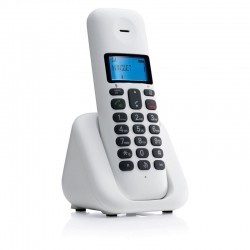 Ασύρματο τηλέφωνο MOTOROLLA T301W White με ανοιχτή ακρόαση MOTOROLA ASYR0011