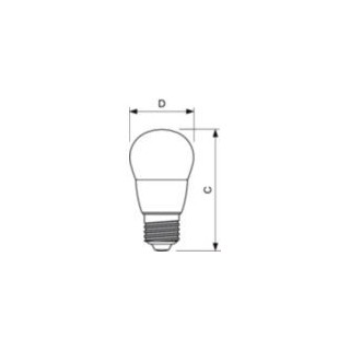 Λάμπα led σφαιρική 10W E27 G45 2700Κ EUROLAMP EUROLAMP G451027E27EL