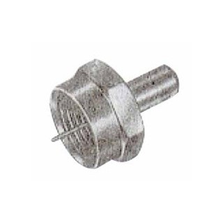 Αντάπτορας F τερματικός σε F αρσενικό ΓΕΝΙΚΗΣ ΧΡΗΣΗΣ ΓΕΝΙΚΗΣ ΧΡΗΣΗΣ TYPEF0008