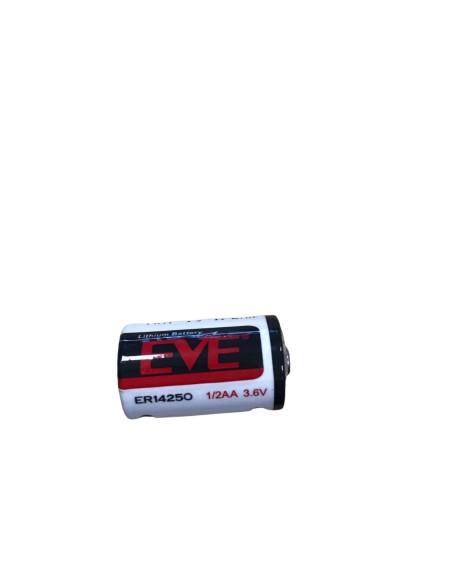 Επαναφορτιζόμενη μπαταρία ER14250/CR1/2AA lithium 1.2Ah 3.6V EVE MAXELL BEP0010E