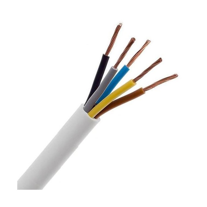 Καλώδιο εύκαμπτο H05VV-F 5x1,5mm2 ΓΕΝΙΚΗΣ ΧΡΗΣΗΣ KAL0515