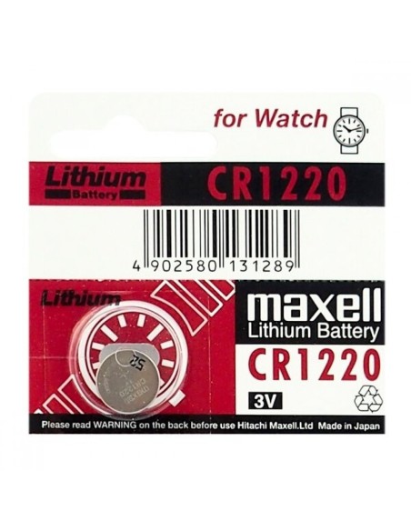 Αλκαλικές μπαταρίες CR1220 σε blsiter MAXELL MAXELL CR1220