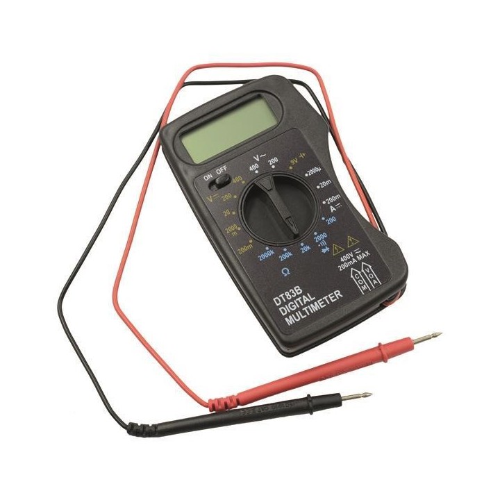 Πολύμετρο ψηφιακό τσέπης με BUZZER EUROLAMP PTS0001