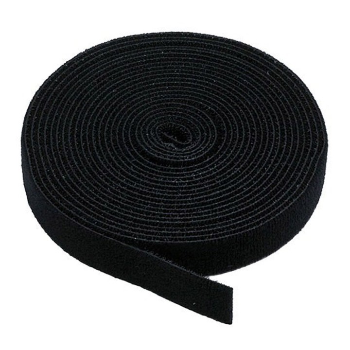 Ταινία τύπου velcro πολλαπλών χρήσεων, 20mm, 3m, μαύρη  TAKT0001