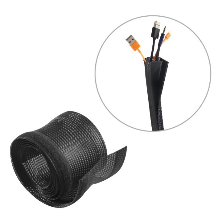 Δεματικό καλωδίων τύπου Flex Wrap VS-85 μαύρο ΓΕΝΙΚΗΣ ΧΡΗΣΗΣ TAKT0002