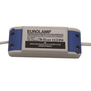 Τροφοδοτικό για led slim panel 24W EUROLAMP 145-68098