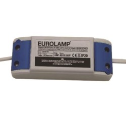 Τροφοδοτικό για led slim panel 24W EUROLAMP 145-68098