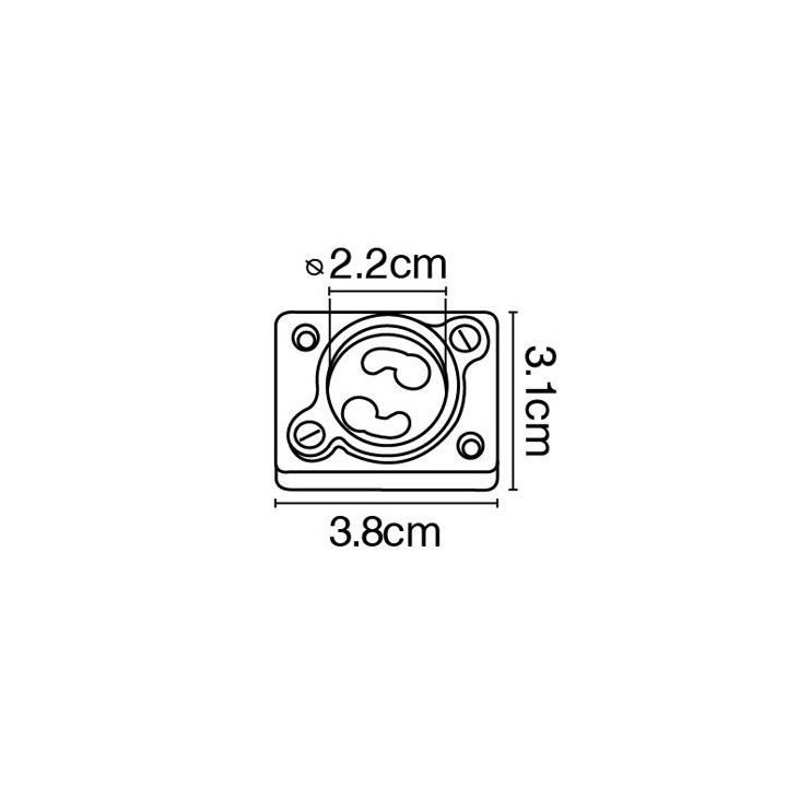 Βάση starter για λάμπες φθορίου ΓΕΝΙΚΗΣ ΧΡΗΣΗΣ