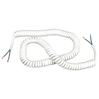copy of Καλώδιο σπιράλ λευκό για φωτισμό 2x0.75mm 4m ΓΕΝΙΚΗΣ ΧΡΗΣΗΣ