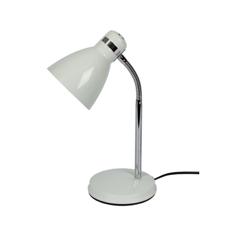 Πορτατίφ γραφειου μεταλλικό λευκο με ντουί Ε27 ΓΕΝΙΚΗΣ ΧΡΗΣΗΣ PGM0001W