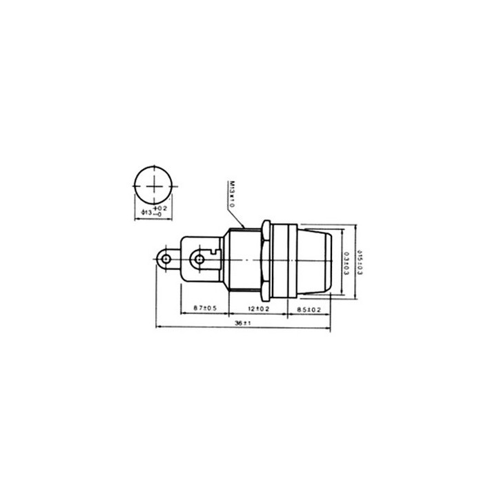 copy of Ασφαλειοθήκη καλωδίου για γυάλινη ασφάλεια 5x20mm ΓΕΝΙΚΗΣ ΧΡΗΣΗΣ