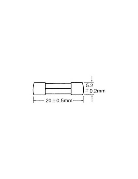 Ασφάλεια γυάλινη 5x20mm 8A ΓΕΝΙΚΗΣ ΧΡΗΣΗΣ ΓΕΝΙΚΗΣ ΧΡΗΣΗΣ AS5208