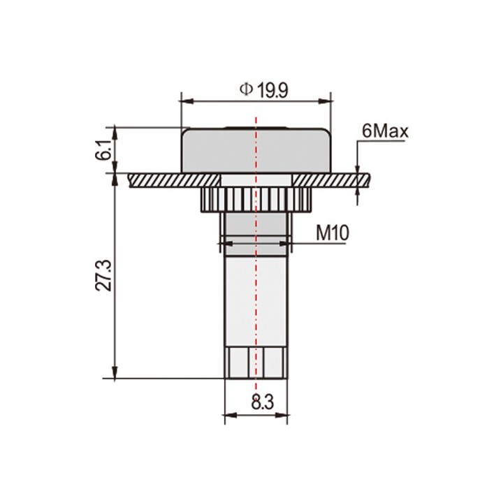 copy of Ενδεικτική λυχνία βιδωτή Φ10 με καλώδιο κόκκινο χρώμα ΓΕΝΙΚΗΣ ΧΡΗΣΗΣ
