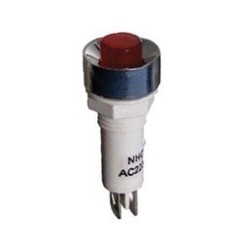 Ενδεικτική λυχνία βιδωτή Φ10 κόκκινο χρώμα ΓΕΝΙΚΗΣ ΧΡΗΣΗΣ ΓΕΝΙΚΗΣ ΧΡΗΣΗΣ ENDL0004R