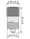 Λαμπάκι led βιδωτό 220V 1W Ε10 κόκκινο ΓΕΝΙΚΗΣ ΧΡΗΣΗΣ ΓΕΝΙΚΗΣ ΧΡΗΣΗΣ LLF0001R