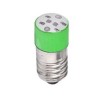 Λαμπάκι led βιδωτό 220V 1W Ε10 πράσινο ΓΕΝΙΚΗΣ ΧΡΗΣΗΣ