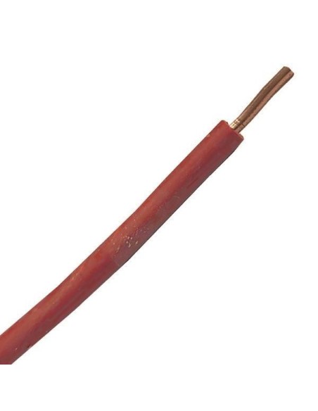 Καλώδιο NYA κόκκινο ΗΟ7V-U 1Χ2,5mm2 ΓΕΝΙΚΗΣ ΧΡΗΣΗΣ NYA0125R