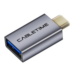Αντάπτορας USB Type-C αρσενικό σε USB 3.0 θηλυκό ΓΕΝΙΚΗΣ ΧΡΗΣΗΣ AUSB0007