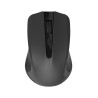 Ασύρματο οπτικό ποντίκι, 1600dpi σε μαύρο χρώμα