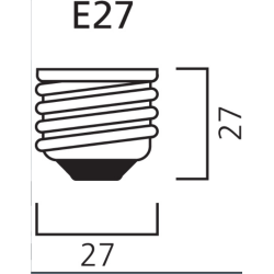 Λάμπα led εντόμων κίτρινη 7W E27 A60 EUROLAMP EUROLAMP A60E7Y