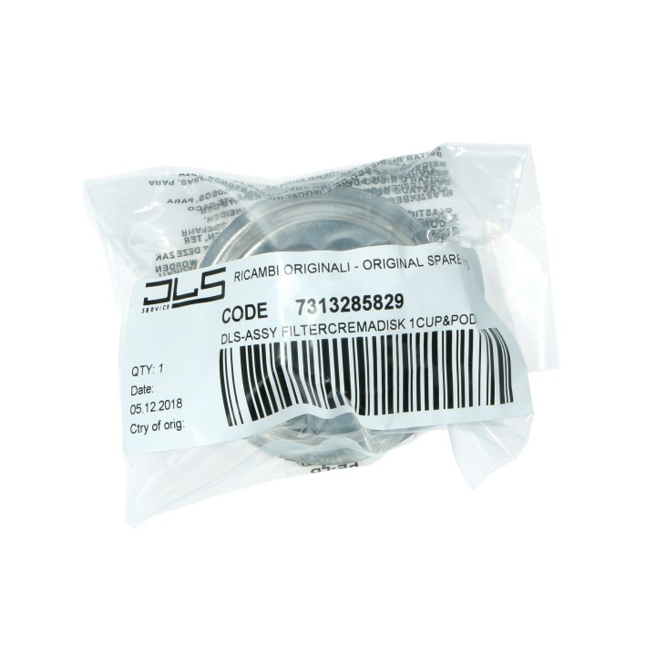 copy of Ανοξείδωτο φίλτρο καφετιέρας εσπρέσσο DELONGHI original