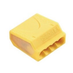 Τερματικά καλωδίων 4 θέσεων 2.5mm κίτρινο χρώμα ΓΕΝΙΚΗΣ ΧΡΗΣΗΣ ΓΕΝΙΚΗΣ ΧΡΗΣΗΣ TERK0002