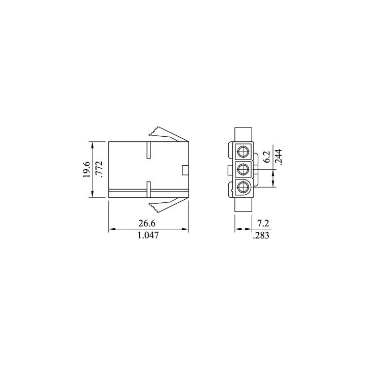 copy of Χάλκινος ακροδέκτης οπής χωρίς μόνωση Φ8.4mm ΓΕΝΙΚΗΣ ΧΡΗΣΗΣ