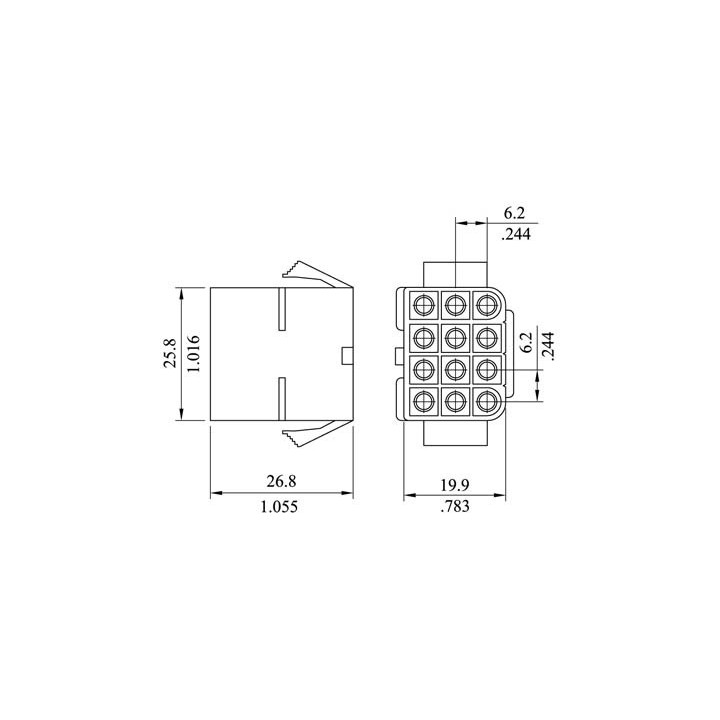 copy of Χάλκινος ακροδέκτης οπής χωρίς μόνωση Φ8.4mm ΓΕΝΙΚΗΣ ΧΡΗΣΗΣ
