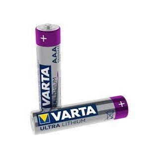 Μπαταρία LITHIUM ΑΑA - LR03 1.5V VARTA σετ 2 τεμαχίων  LITH0001V
