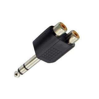 copy of Αντάπτορας 3,5mm Stereo αρσενικός σε 2x 3,5mm Stereo θηλυκα  με επίχρυσες επαφές