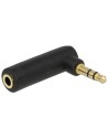 Αντάπτορας γωνιακός 3,5mm stereo αρσενικός σε 3,5mm stereo θηλυκό ΓΕΝΙΚΗΣ ΧΡΗΣΗΣ AJACK3535
