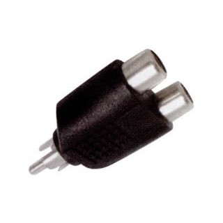 Αντάπτορας RCA αρσενικό σε 2xRCA stereo θηλυκό ΓΕΝΙΚΗΣ ΧΡΗΣΗΣ ARCA0002